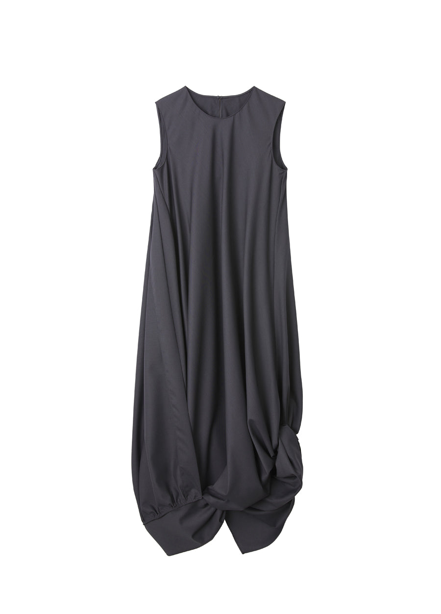 Dress / JNBY Asymmetrical Crewneck Sleeveless Dress