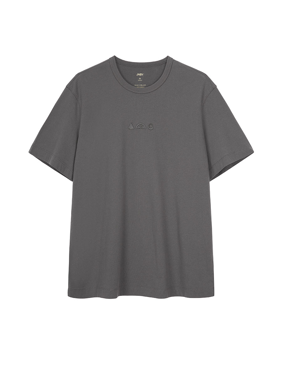 T-shirt / JNBY Round Neck Cotton T-shirt