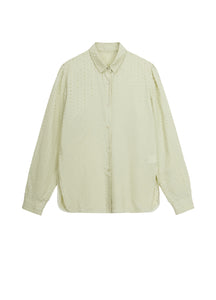 Shirt / JNBY Silk Long-sleeved Shirt(61% Viscose 39% Silk)
