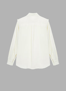 Shirt / JNBY Silk Long-sleeved Shirt(93% silk 7% Spandex)