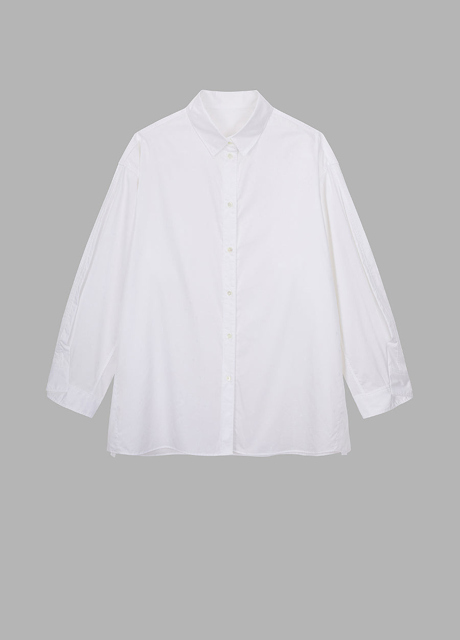 Shirt / JNBY Cotton Long-sleeved Solid Shirt(100% cotton)