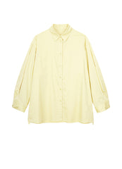 Shirt / JNBY Cotton Long-sleeved Solid Shirt(100% cotton)