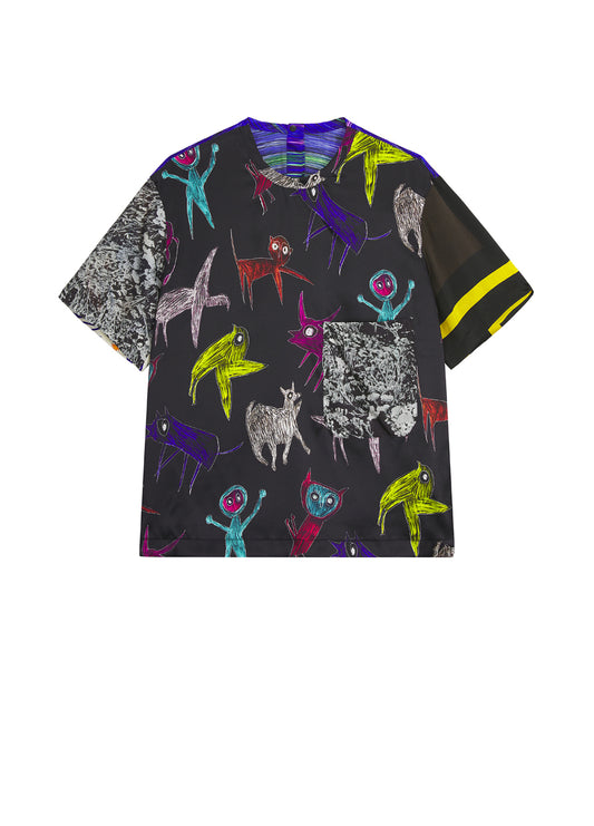 T-shirt / JNBY Silk Short-sleeved T-shirt