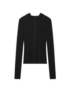 Sweater / JNBY Solid Cardigan Cashmere Sweater
