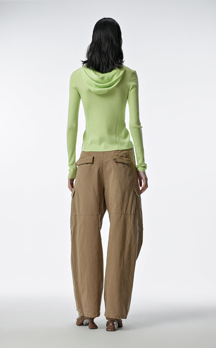 Sweater / JNBY Solid Cardigan Cashmere Sweater