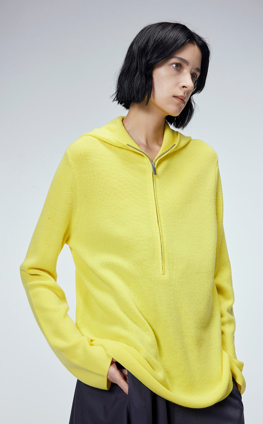 Sweater / JNBY Wool Hooded Sweater