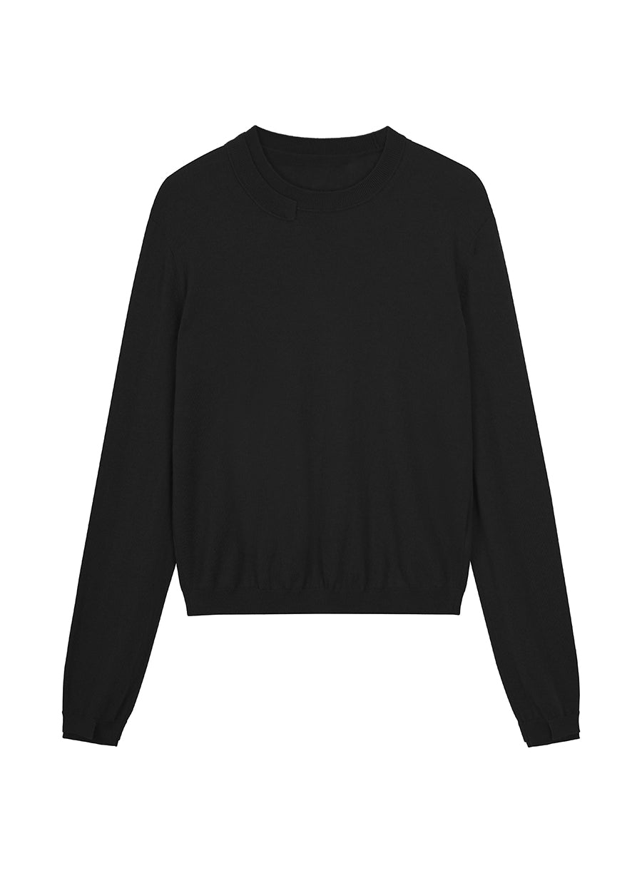 Sweater / JNBY Cashmere Round Neck Sweater