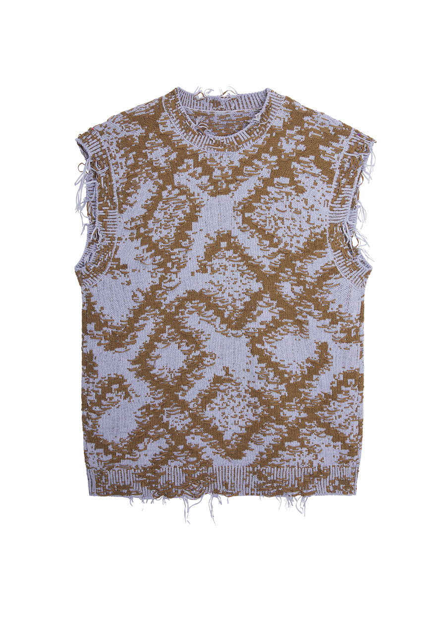 Vest / JNBY Round Neck Ramie Vest