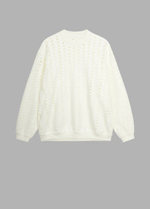 Sweatshirt / JNBY Cotton Cut Design Sweatshirt