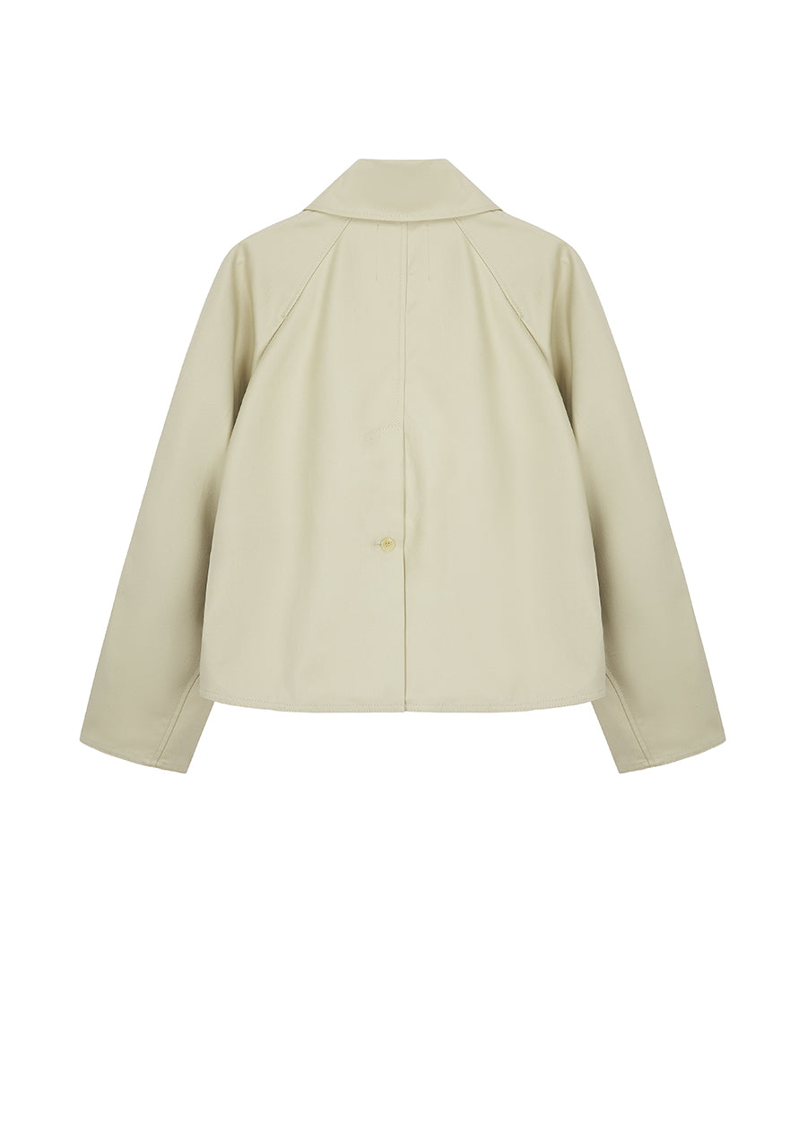 Coat / JNBY Solid Cotton Jacket