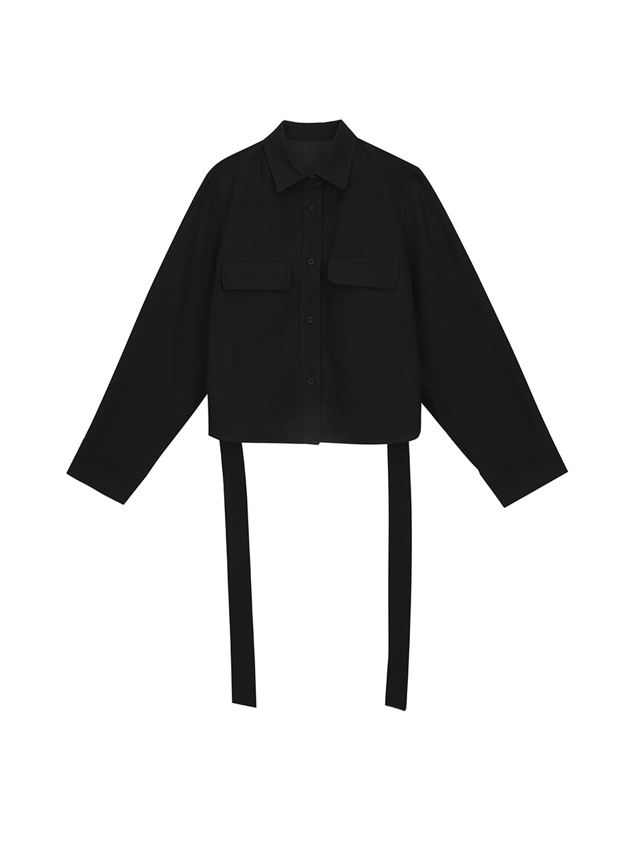 Coat / JNBY Wool Solid Jacket