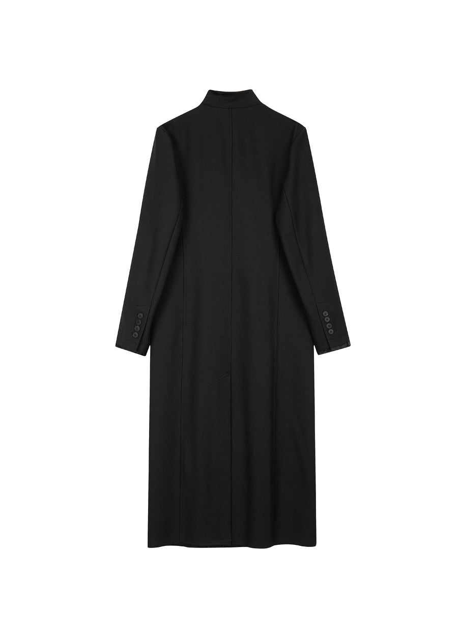 Coat /  JNBY Solid Long Trench Coat