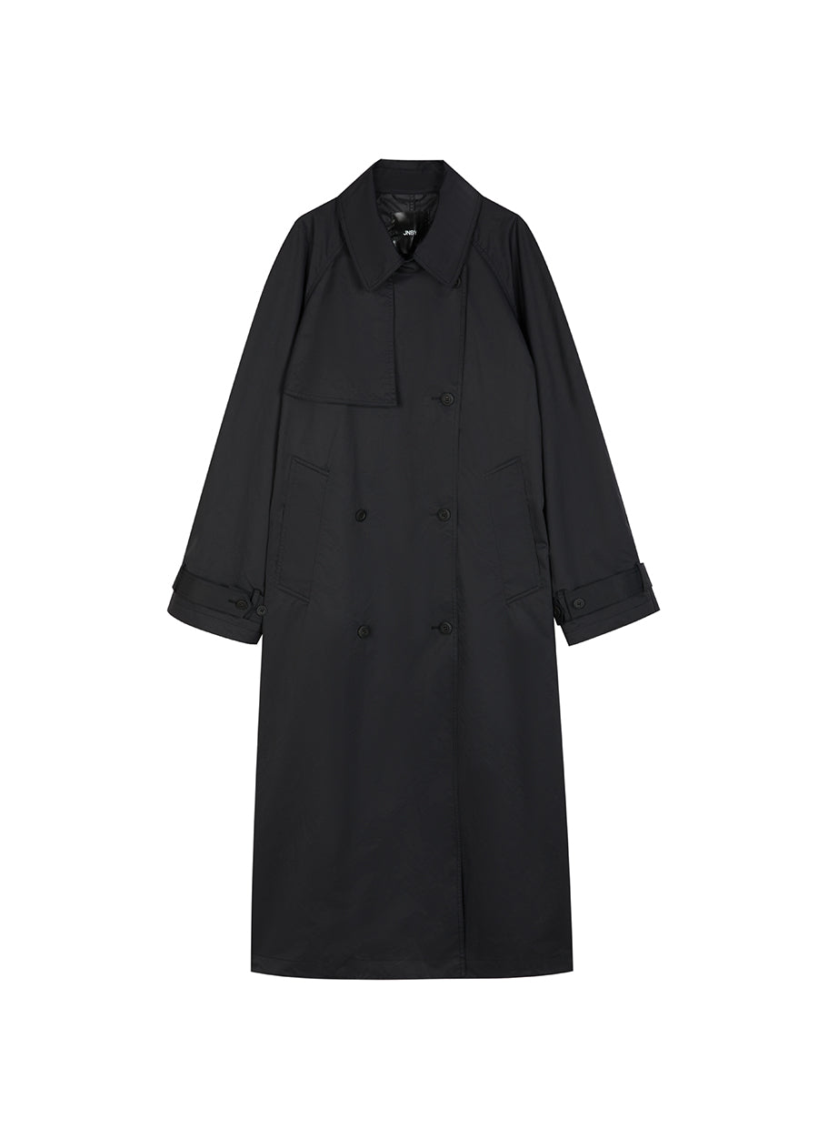 Coat /  JNBY Solid Long Trench Coat