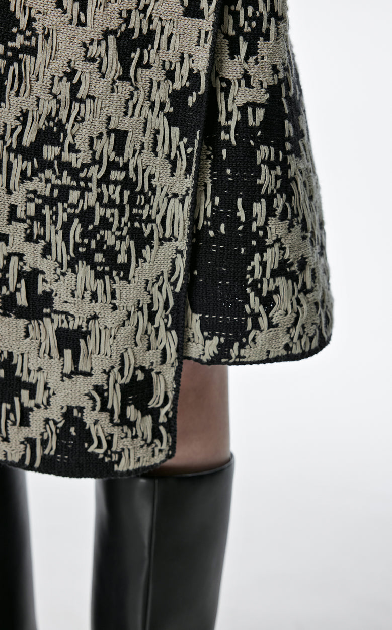Skirt /  JNBY Print Ramie Skirt