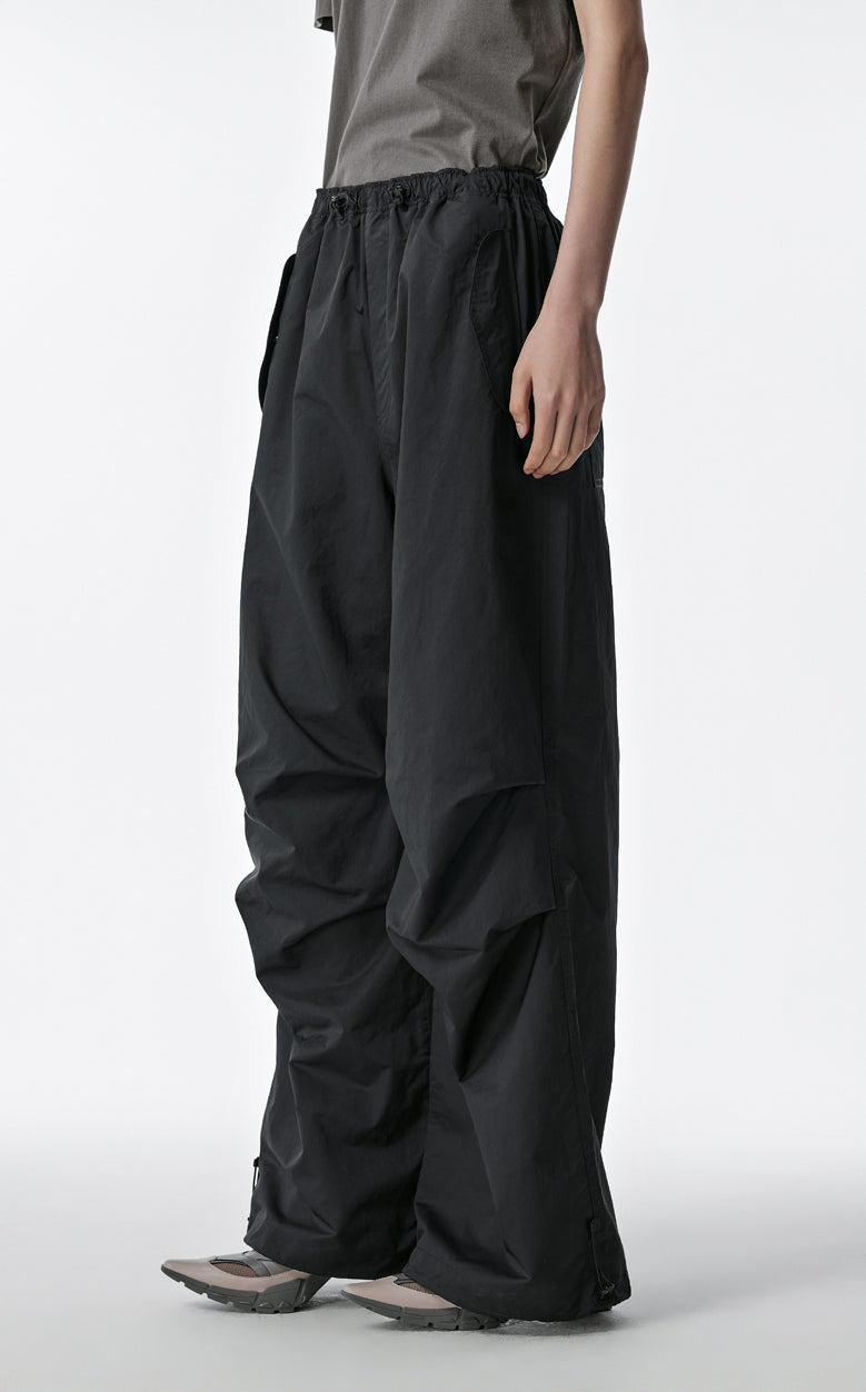 Pants / JNBY Elastic Waist Wide-Leg Pants