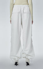 Pants / JNBY Elastic Waist Wide-Leg Pants