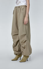 Pants / JNBY Elastic Waist Wide-Leg Pants