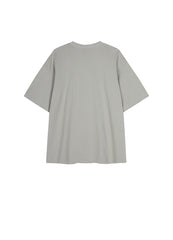 T-shirt / JNBY Crewneck Cotton T-shirt in Plum Bossom Pattern