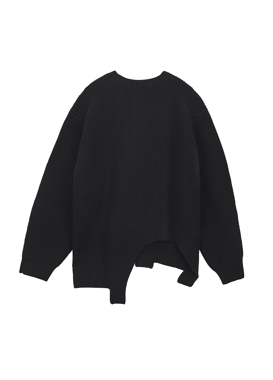 Sweater / JNBY Relaxed Crewneck Wool Sweater