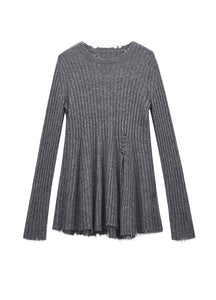Sweater / JNBY Relaxed Crewneck Cashmere-blend Silk Sweater