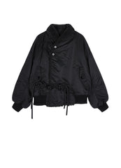 Coat / JNBY Nylon Jacket in Chinese buckle button