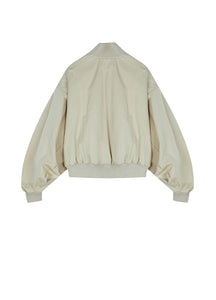 Coat / Su Embroidery X JNBY Cotton Bomber Jacket in Butterfly Pattern