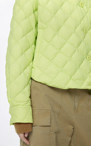 Downcoat / JNBY Ultra Light Down Jacket in Lozenge Pattern