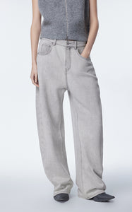 Pants / JNBY Wide-leg Cotton Jeans