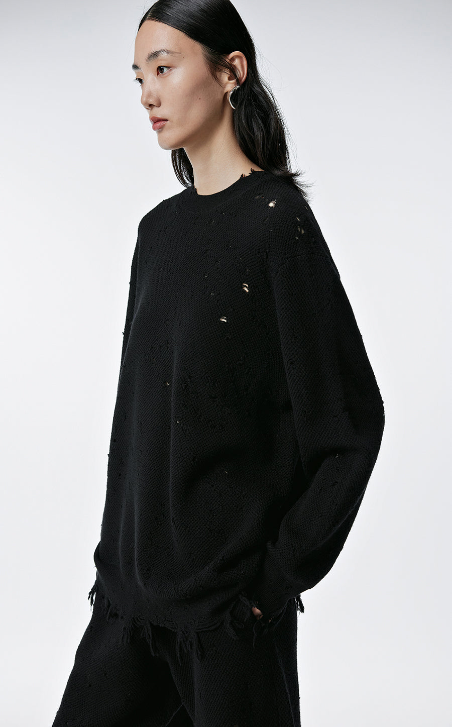 Sweater / JNBY  Relaxed Wool Sweater