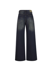 Pants / JNBY Retro Relaxed Washed Jeans