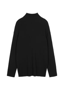 Sweater / JNBY Relaxed High-neck Wool Sweater