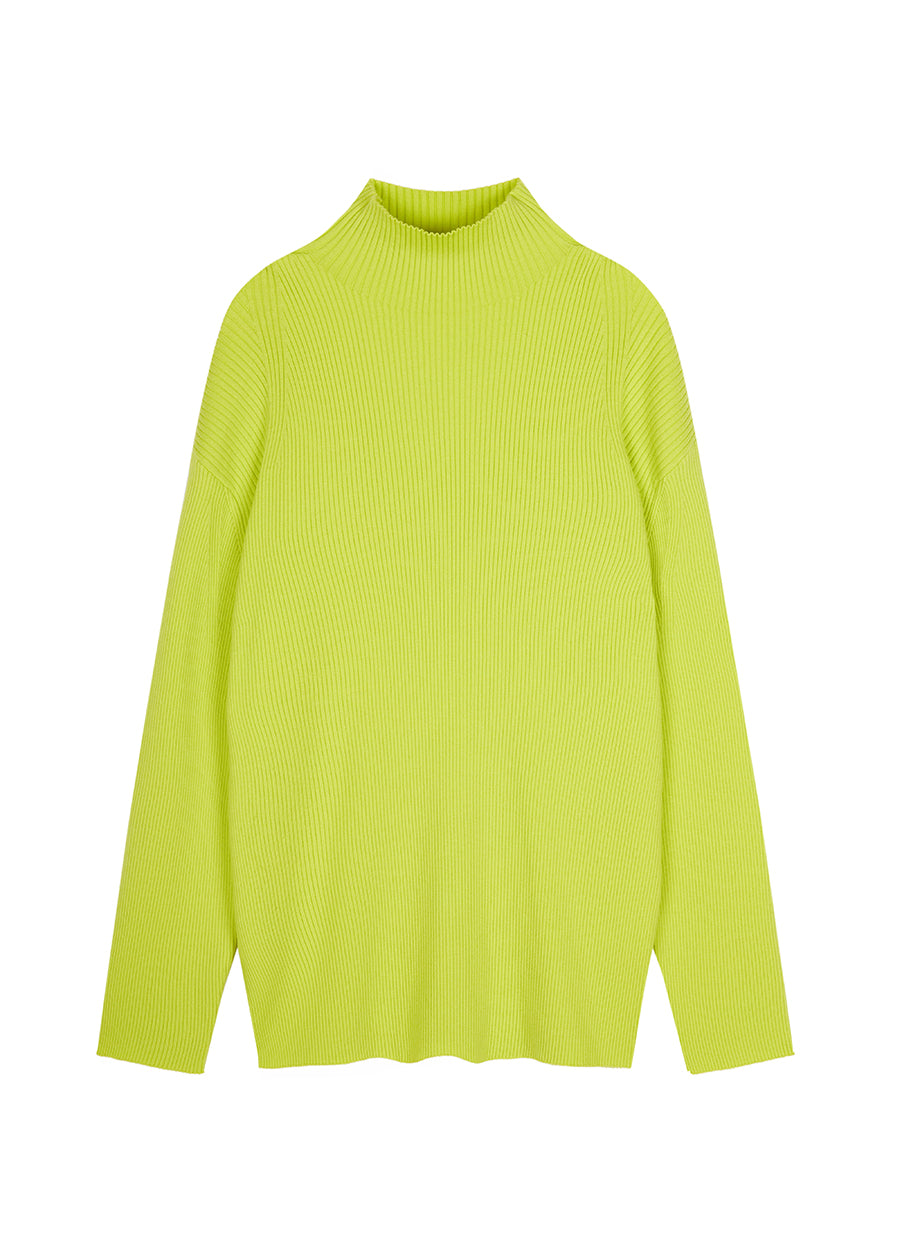 Sweater / JNBY Relaxed High-neck Wool Sweater