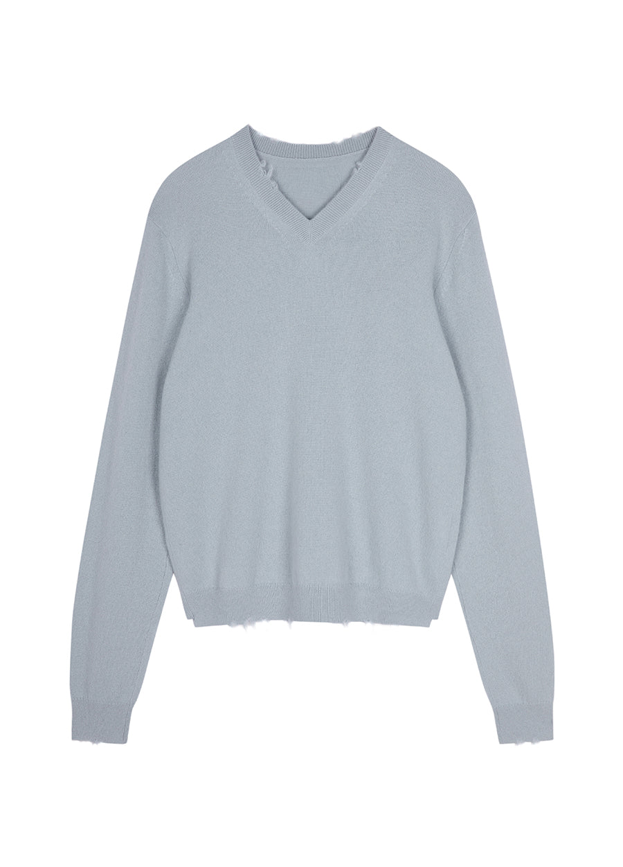 Sweater / JNBY V-neck Cashmere Sweater