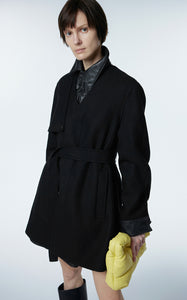 Coat / JNBY Midi V-neck Wool Coat