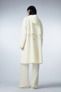 Coat / JNBY Knee-length Hooded Wool Coat