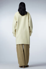 Coat / JNBY Loose-fit Notched-collar Wool Coat