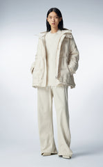 Coat / JNBY Asymmetric Hooded Down Coat