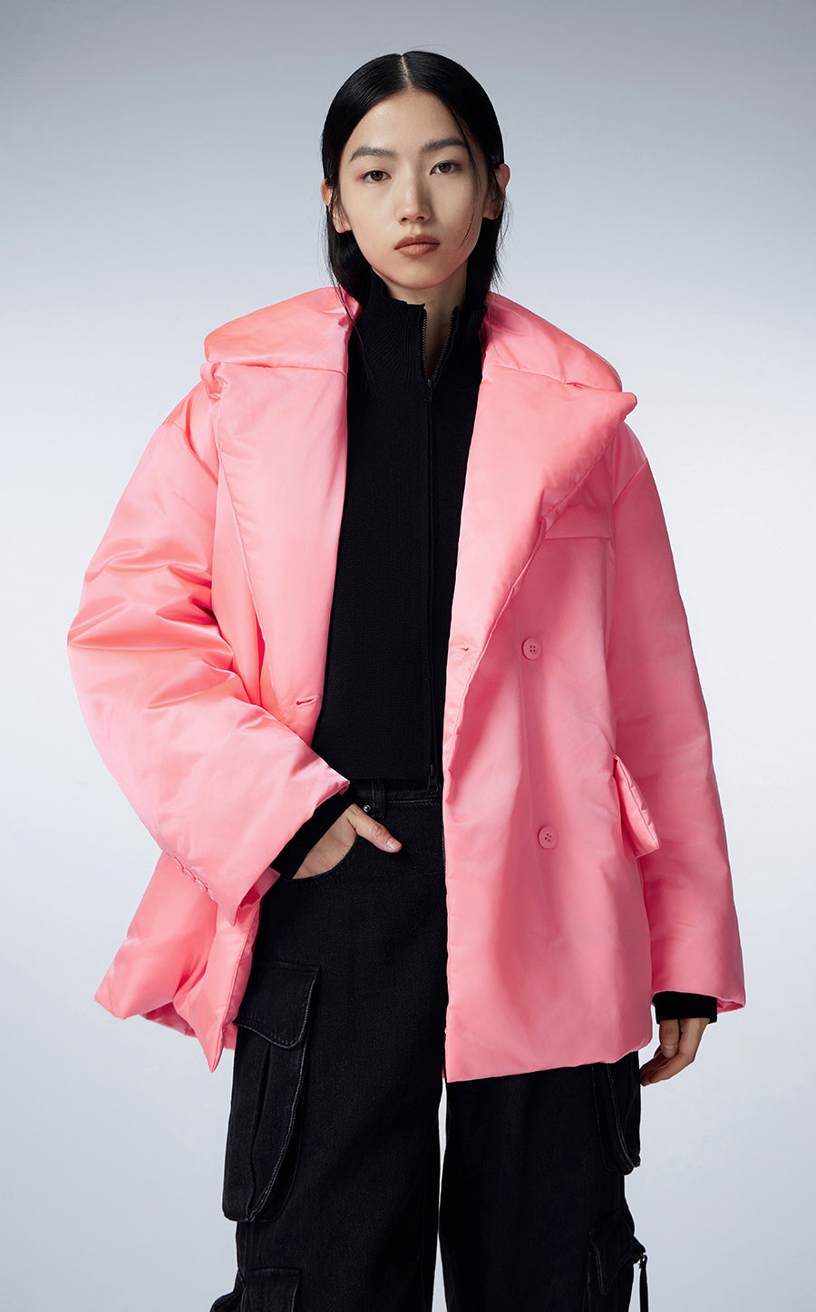 Coat / JNBY Midi Oversized Down Coat