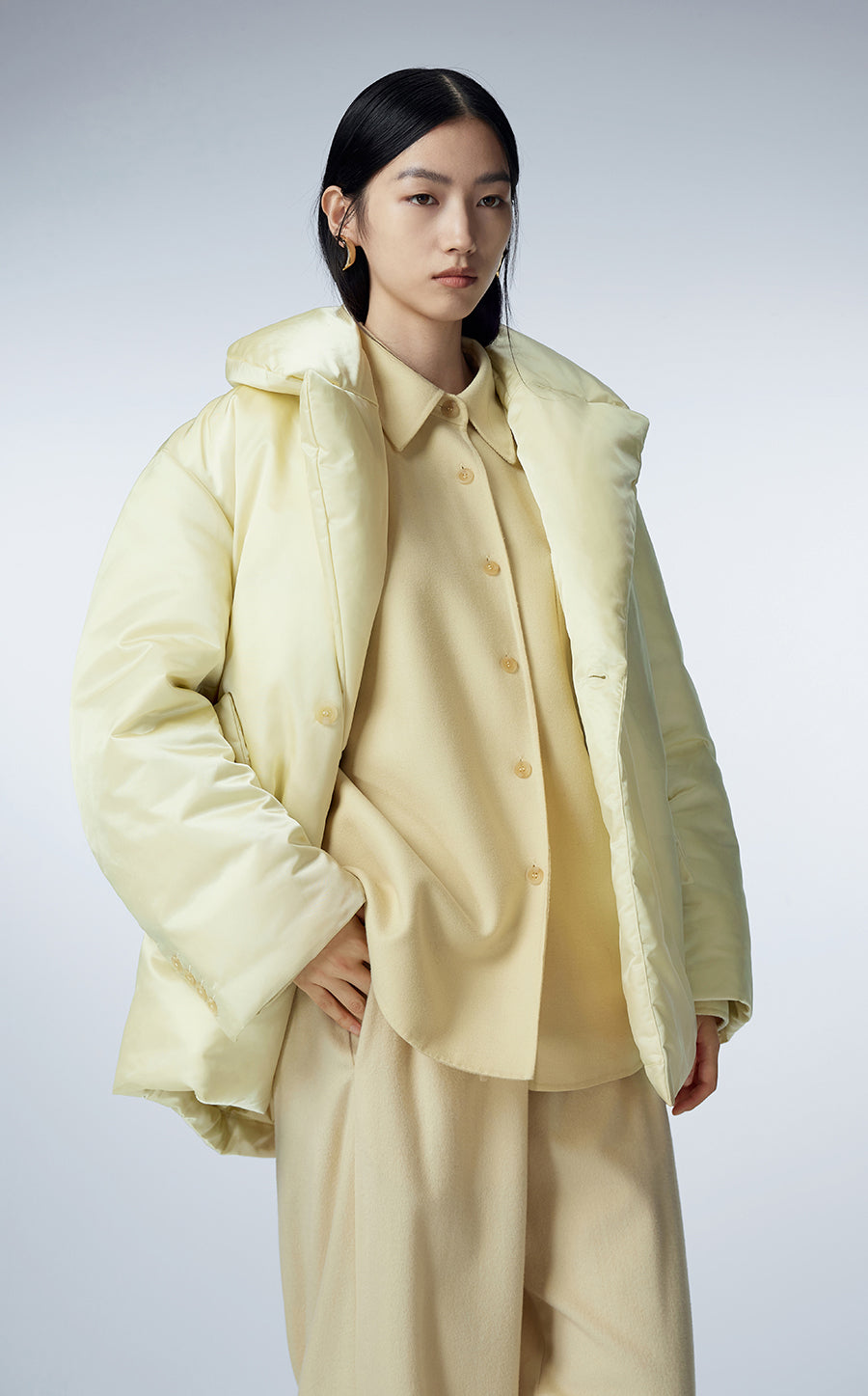 Coat / JNBY Midi Oversized Down Coat