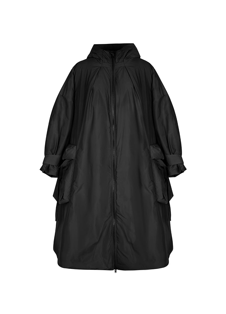 Coat / JNBY Hooded Cargo Down Coat