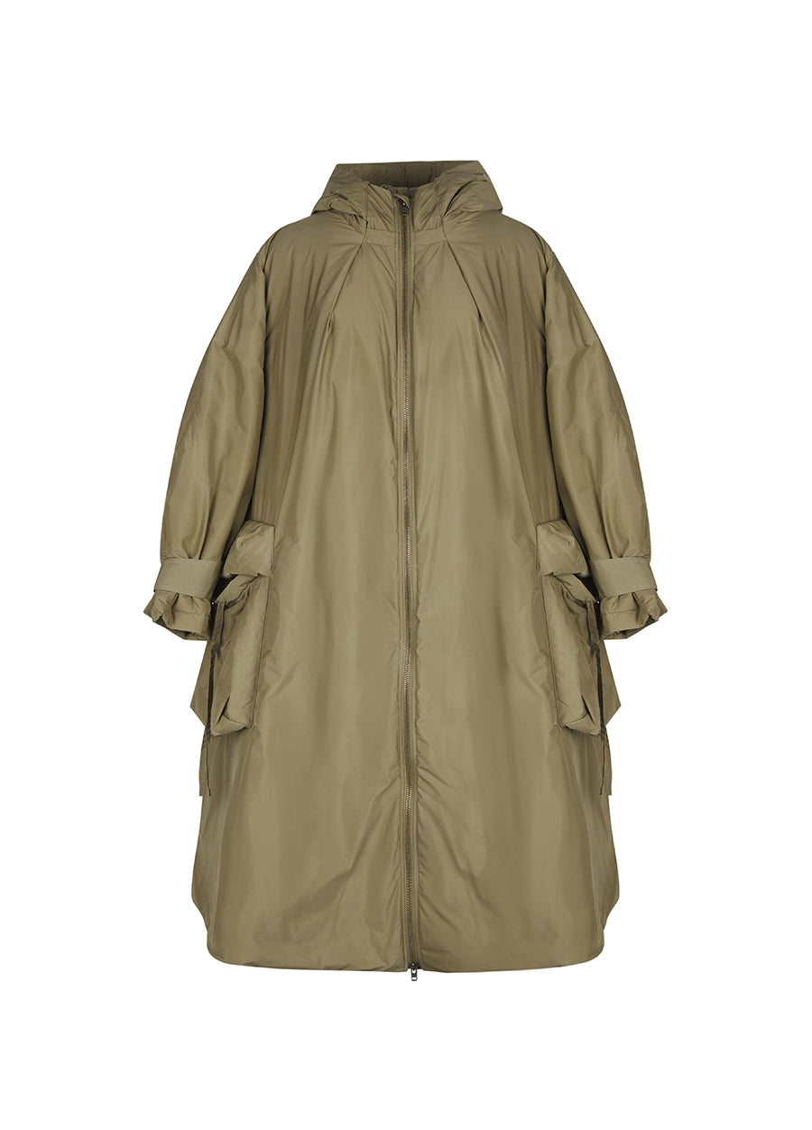 Coat / JNBY Hooded Cargo Down Coat