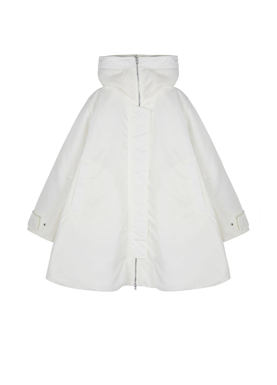 Coat / JNBY Relaxed Mandarin-collar Down Coat