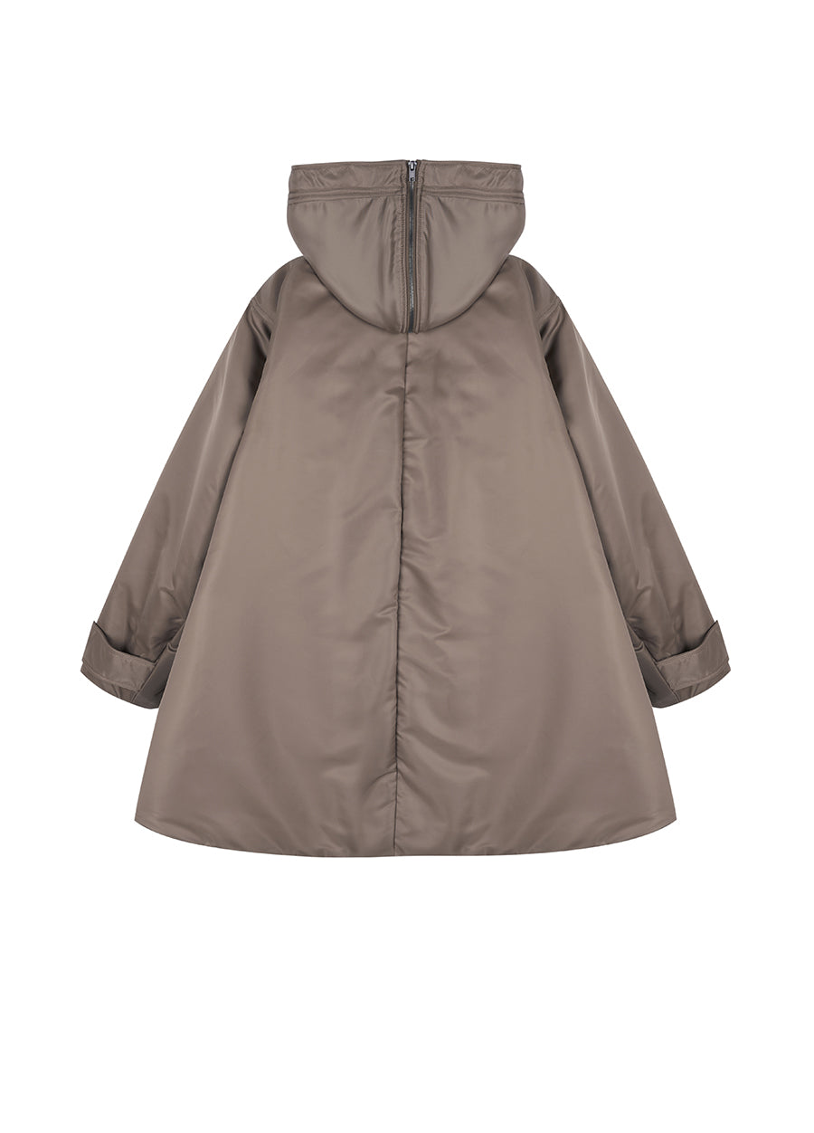 Coat / JNBY Relaxed Mandarin-collar Down Coat