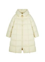 Coat / JNBY Knee-length Collared Down Coat