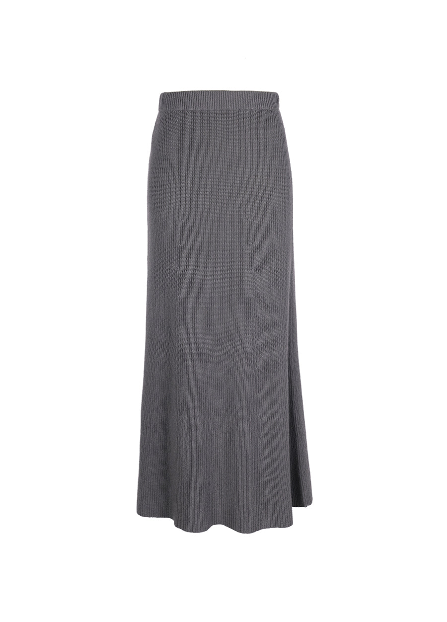 Skirt / JNBY Wool-blend Cashmere Ankle-length Skirt