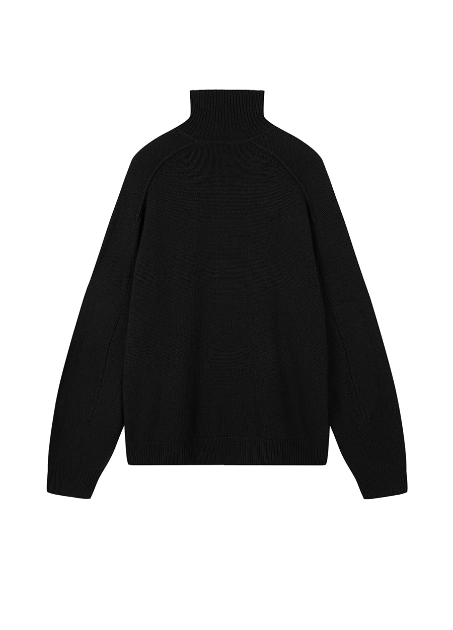 Sweater / JNBY Raglan-Sleeve Wool Sweater