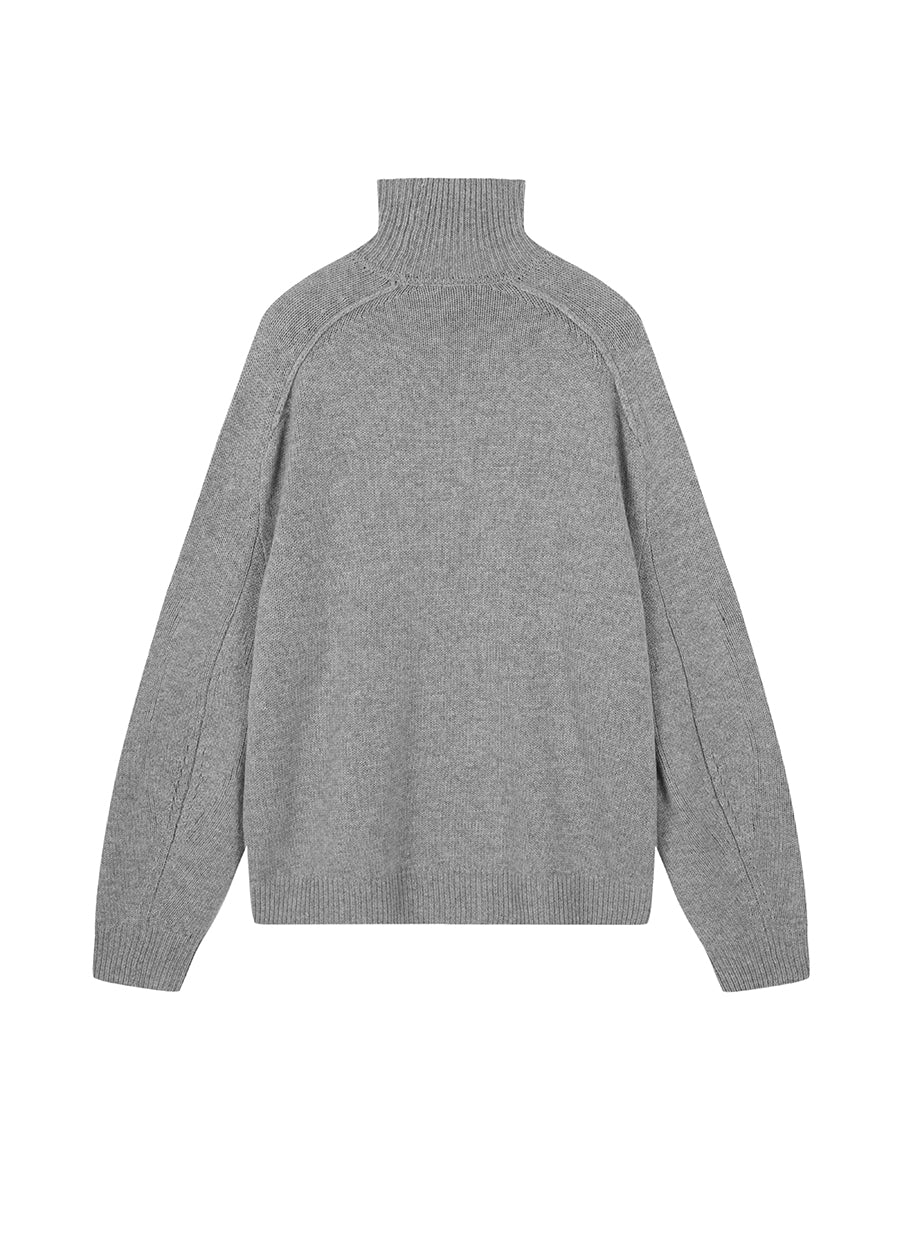 Sweater / JNBY Raglan-Sleeve Wool Sweater