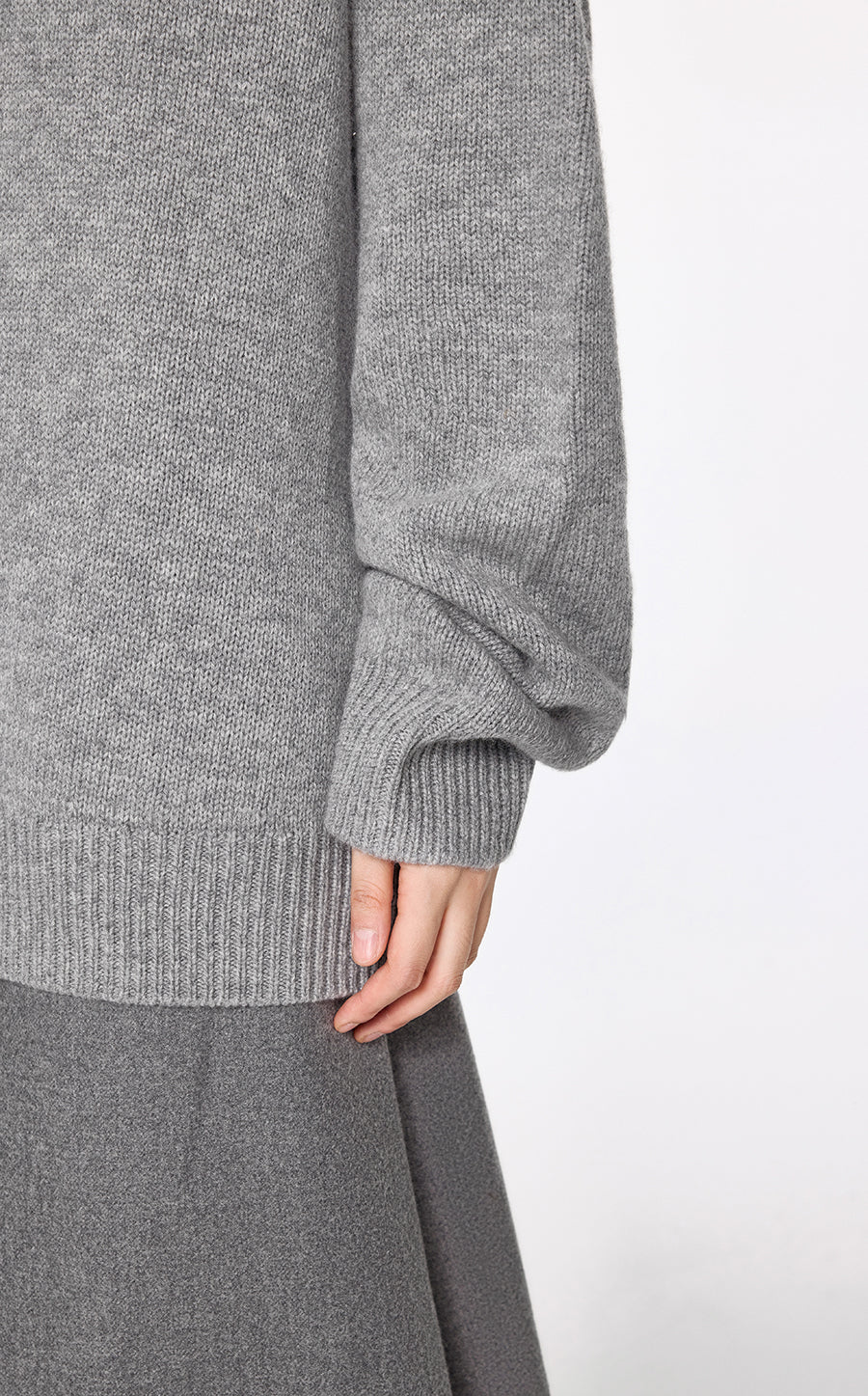 Sweater / JNBY Raglan-Sleeve Wool Sweater