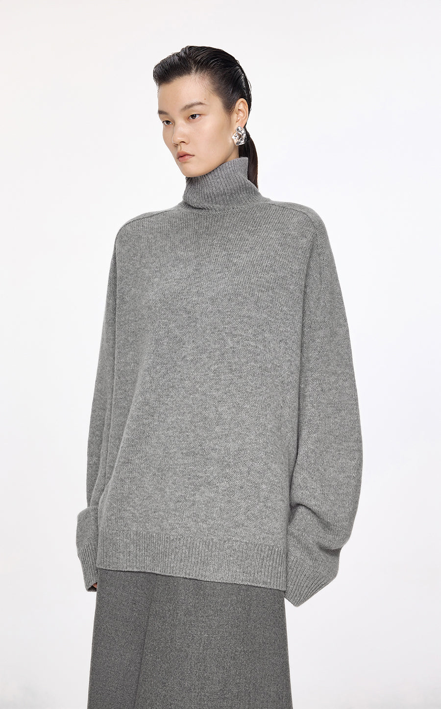 Sweater / JNBY Raglan-Sleeve Wool Sweater