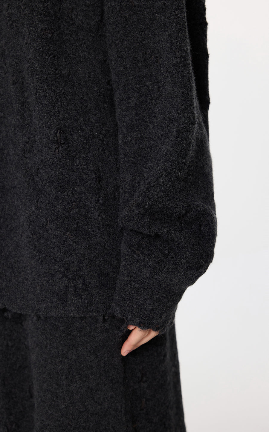 Sweater / JNBY Oversized Wool-Blend Sweater